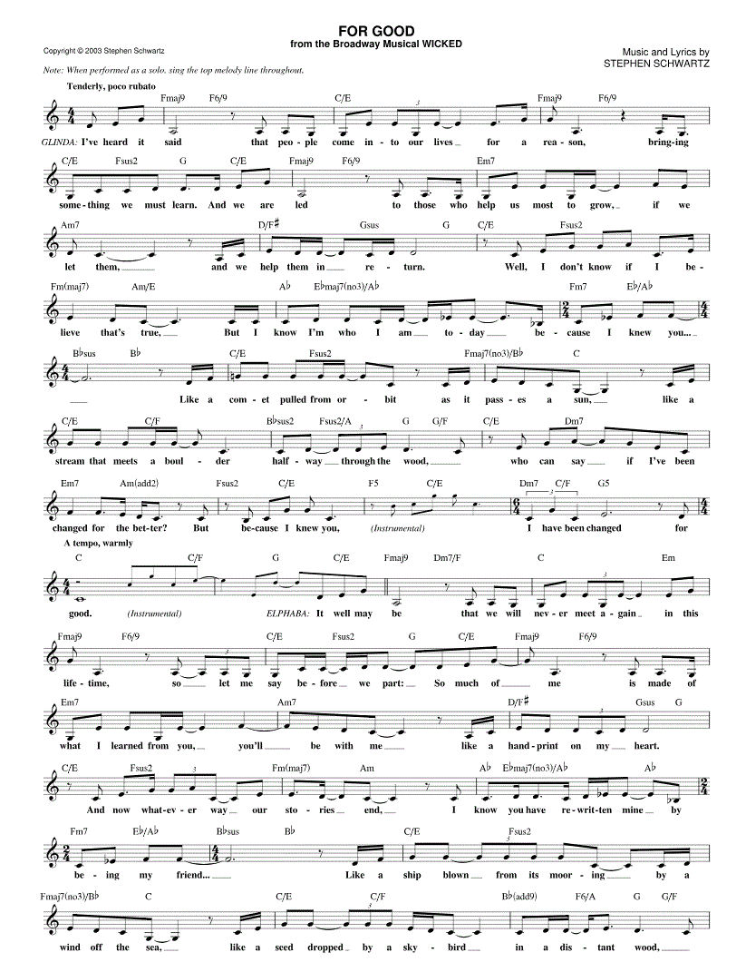 Sheet Music